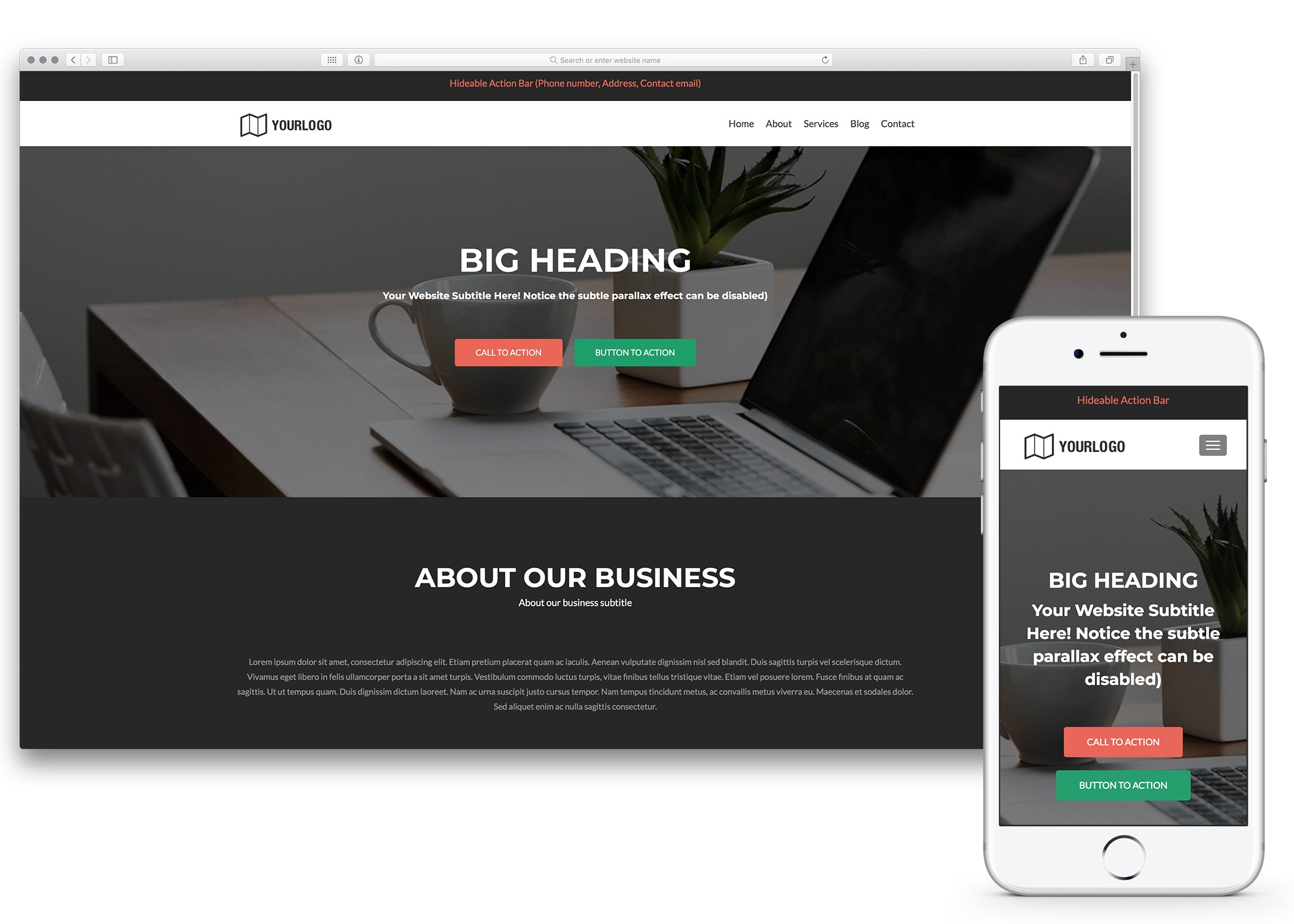 Small Business Wordpress Theme