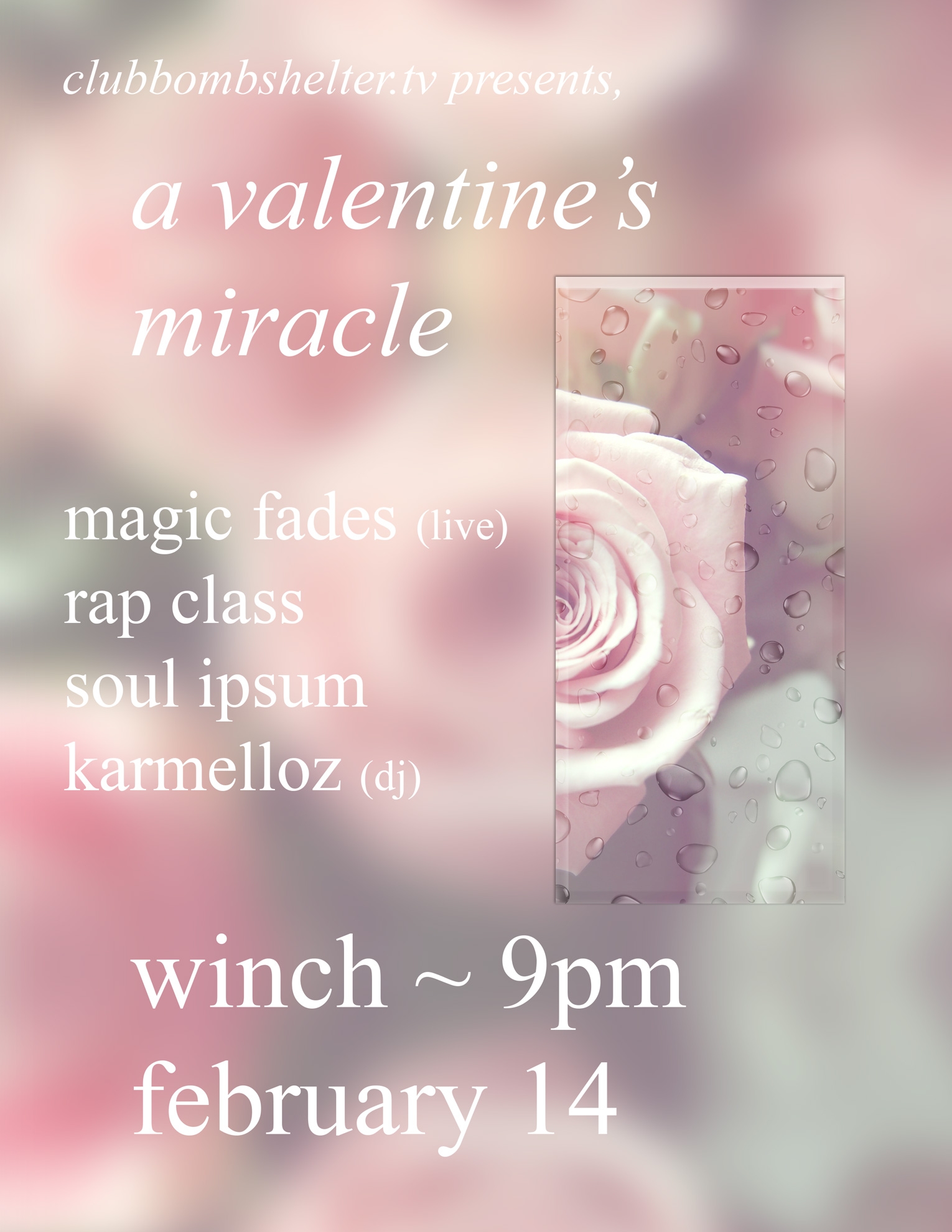 A Valentine's Miracle Poster